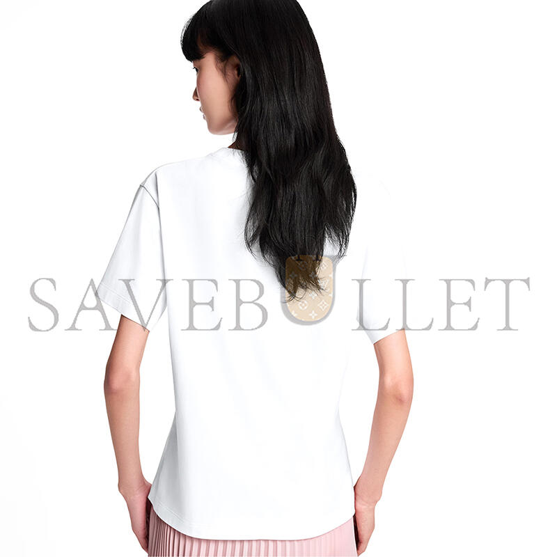 LOUIS VUITTON VIVIENNE PATCH T-SHIRT 1AJHG2 LOUIS VUITTON VIVIENNE PATCH T-SHIRT 1AJHG2